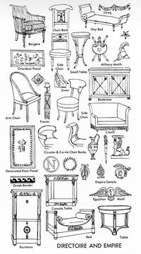 DIRECTOIRE & EMPIRE FURNITURE GUIDE