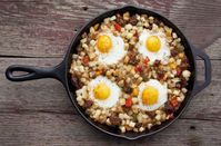 Southern Style Baked Beef Hash With Potatoes