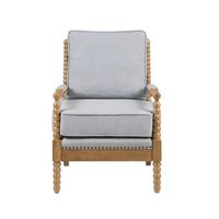 Lyla Accent Chair Light Blue - Madison Park