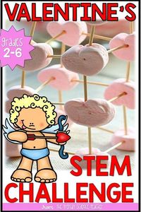 Engage your elementary and middle school students with this fun, ready-to-go Valentine's Stem Challenge. Your students will engineer a floating device that will help their friend Cupid cross a dangerous river. This Valentine's STEM activity is perfect for busy teachers that are looking for an engaging activity. #februarystemactivities #stemchallenges #elementarystemactivities #stemprojects #thetrendyscienceteacher