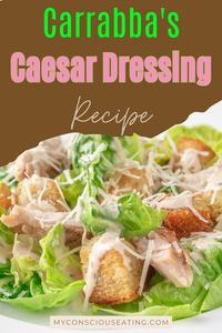 One thing that makes Carrabba’s Caesar Dressing stand out is its garlicky goodness. I like to pair it with grilled chicken for a hearty salad. Store it in the fridge to keep it fresh longer! #CarrabbasCaesarDressing #Carrabbas #CaesarDressingRecipe