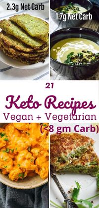 These are 21 awesome and super-easy keto veg recipes that you can easily incorporate in your keto diet plan. These recipes are loaded with low-carb vegetables and don’t compromise on flavors.This list includes few snacks or appetizers, curry, salads, dips that are keto friendly and yields less than 8 gm carb. #keto, #ketovegrecipes, #ketovegan, #ketocurry, #ketoappetizers.