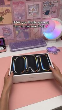 Come learn all things iPad with me 💗 Find my iPad accessories & digital goodies 🔗 in my b!o ✨ #ipad #apple