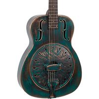 Recording King RM-997-VG Swamp Dog Metal Body Resonator Style-0