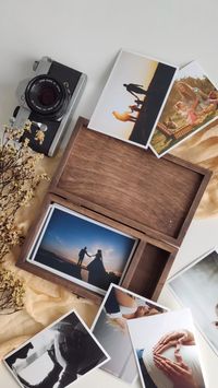 Wedding a birthday or a romantic anniversary is a time for gifts. What could be better than giving emotions? A personalized box with photos is an opportunity to surprise and present pleasant memories for him or her.   #woodenphotobox #photopackaging #woodenusb #usbbox #weddingusb #usbflashdrive #usbpackaging #photopackaging #photographypackaging #weddingphotobox #packagingforphotographers