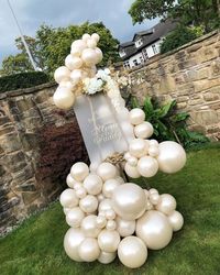 PRICES MAY VARY. 【Kozee Double-stuffed balloons Pack】Pearl white balloons 63Pcs in 4 sizes:5”30pcs/ 10” 20pcs/ 12” 10pcs/18“ 3pcs，with 3pcs tools,enough for 8-10FT Garland Arch,Perfect for Wedding, Bride to BE Party,Engagement,anniversary,ONLY in Kozee life. 【Reliable Color 】 We insist on real photography，Providing True Color of every single balloons,what you have to do is trust your color insprition and idea. Reliable Consistent Color Balloons to Make your Party Decor Perfect. 【AMAZING Customiz