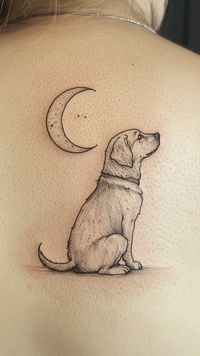 Looking for simple dog memorial tattoo ideas? Check out this collection of 25 elegant black ink designs that are perfect for both men and women. From minimalist paw prints to personalized name tattoos, these ideas offer a beautiful way to honor your beloved pet. Whether you prefer a small and subtle tattoo or something more detailed, these designs will help you keep your dog’s memory close to your heart. #SimpleTattoos #DogLoverInk