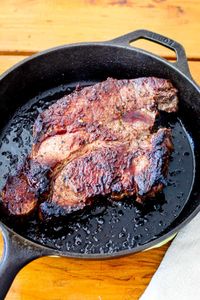 Cast Iron Chuck Steak - Mediterranean Latin Love Affair