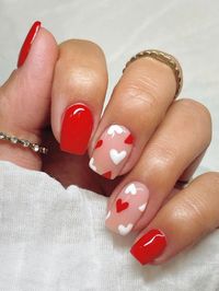 Red  Collar  ABS Geometric Color Nails Embellished   Beauty Tools