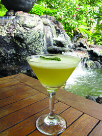 Monkeypod Kitchen's No Ka Oi Martini Recipe - MENU Magazine