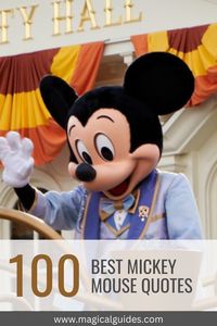 100 of the best Mickey Mouse Quotes, Mickey Mouse Quotes Inspiration Walt Disney, Mickey Mouse Quotes, Funny, Mickey Mouse Quotes Love, Mickey Mouse Quotes Happiness.