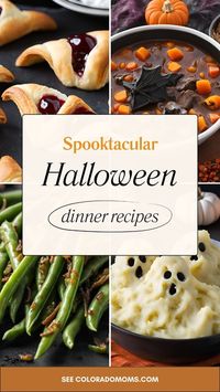 Creating a festive and eerie Halloween dinner can be challenging, but these recipes are guaranteed to thrill and impress your guests. Get access to a collection of creative and delicious Halloween-themed dishes that will make your dinner party unforgettable. Click the link for step-by-step guides and ingredient lists to bring these spooky meals to life. Save this pin to keep these ghoulishly good recipes handy and share it with friends planning their own Halloween feasts.