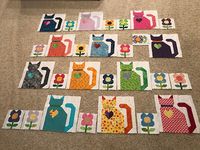 My Sewing Room: Cats & Flowers