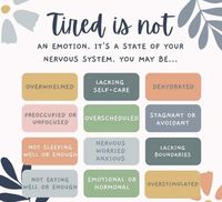 Tiredness and boredom are not emotional states, they are just things that impact our emotional state. If you're having difficulty labeling your emotion, therapy can help. #fmf #emotions