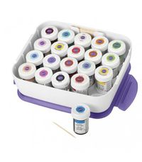 Contenitore Organizer 20 Coloranti Wilton