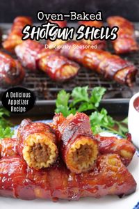 Shotgun Shells Recipe (Oven Baked) via @deliciouslyseasoned