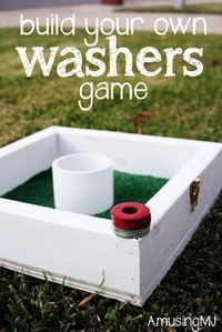 Build your own Washers game! | www.amusingmj.com