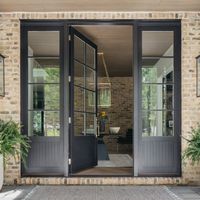 Modern Steel French Doors