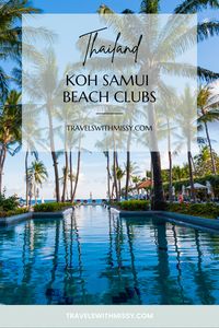 The beautiful island of Koh Samui in Thailand has a fantastic selection of beach clubs to choose from. Explore the island from tip to toe and relax or party in the many excellent Koh Samui Beach Clubs.