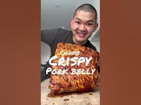 CRISPY ROAST PORK BELLY