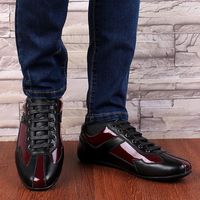 Luxury Brand Fashion Genuine Leather Men Shoes 2018 New Leather Men Casual Shoes High Quality Plus Size 36-48 Flat Shoes For Men Outfit Accessories From Touchy Style | Black, Casual Shoes, Daily Use, Flat, For Boy, For Men's, Leather, Outfit Accessories, Red, Simple. | Free International Shipping.