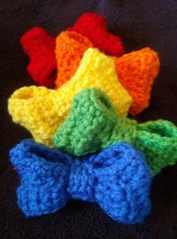 The perfect free bow crochet pattern.