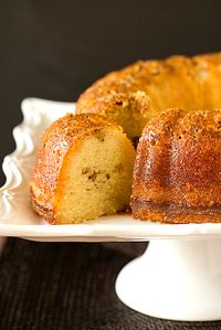 Rum Cake - Made completely from scratch, without any box mixes!