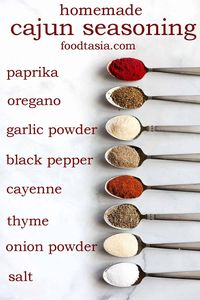 This Easy, Homemade Cajun Seasoning is my go-to, all purpose spice mix. It adds boldness and flavor to any dish.