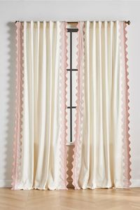 Maeve Scalloped Curtain | Anthropologie