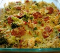 Cheesy Rice Bake