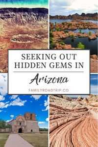 Looking for new and unique places to add to your Arizona road trip? Get these hidden gems on your Arizona itinerary | Tips To Know Before Heading Out On An Arizona Road Trip | Essential hidden stops you’ll want to make in Arizona | Planning a drive in Arizona with your family | Road trip inspiration for Arizona | From the road trip experts at familyroadtrip.co