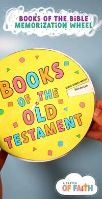 Help your kids learn the books of the Bible with this craft! Easy to make and fun to use.