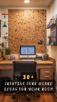 Looking to add functionality and style to your room with cork boards? Explore 30+ creative ideas that transform these simple boards into dynamic decor elements. From vision boards to art displays, these inspirations offer endless possibilities to personalize your space. Tap to discover all the innovative cork board ideas and refresh your room! 📌✨ #CorkBoardIdeas #RoomDecor #CreativeUse #DIYDecor #PersonalizedSpace #FunctionalDesign #HomeInspo