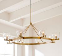 Chamberlin 8-Light Round Chandelier | Pottery Barn