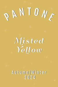 Pantone Misted Yellow