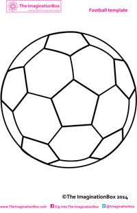 Kids soccer/football printables and activities - The Imagination Box