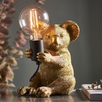 Koala Table Lamp in Vintage Gold