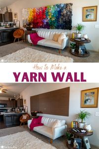 Crafty enthusiasts, discover a trendy way to store yarn using peg board, spacers, screws, and pegs. Say goodbye to the clutter and hello to an organized yarn wall.