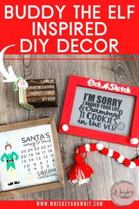 Five Buddy The Elf Inspired DIYS for the Walmart DIY Mystery Box Challenge - Whiskey & Whit