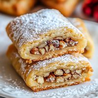 Italian Nut Roll Cookies