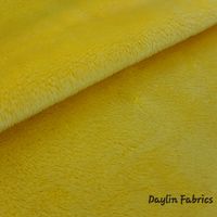 MATERIALS: Fabric; mink Content: 100% polyester Stretch:Non Width: 59/60 Length: 36" 1 Yard Edge: Straight/plain Thickness: 3mm DESCRIPTION: This minky faux fake fur Fabric is made of the highest quality fabric and is soft to touch. It has a Smooth back and 3.mm Pile in the front. Vey Soft and velvety surface that is simply delightful to touch. (It has a soft, one-sided fur pile.) USES: Baby blankets, wedding decor, accessories, plush toy, apparel, decorations, handbags, table cloth, chair covers, costumes, crafts, trim, scarf, dolls, altered art, couture, jewelry design, pillowcase, bows, home decor and other projects you could imagine. While every care has been taken to ensure the accuracy of the colors depicted in our photos, please be aware that due to dye lot variation (or shade) diff