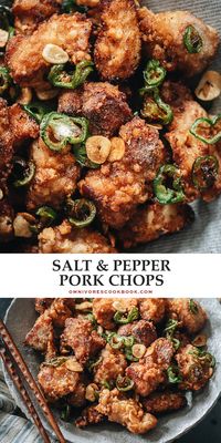 Salt and Pepper Pork Chops (椒盐猪排) | Omnivore's Cookbook