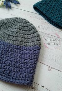 Rapids Beanie | Free Crochet Pattern | Adult Size | The Unraveled Mitten |