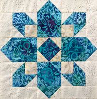 "This beautiful 12\" by 12\" traditional quilt block is called \"Starglow\".  This listing is for an instant download pattern, made with modern precision-piecing techniques. We used our Starglow block to create our beautiful \"Stash Bustin' Scrappy Sampler\" quilts, pictured above.  Join us as we release the rest of the block patterns throughout 2021. This intermediate level quilt block pattern includes a list of materials needed and detailed instructions for making the blocks, including cutting instructions, directions for quick-piecing techniques, and photos of the \"tricky parts\". You can use the Starglow block by itself in a quilt or combine it with other blocks.  Use your scraps to make it fun and colorful, like our photos, or use a more controlled color scheme if you prefer!  The po