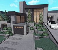 Modern Home!🏡 _ The speedbuild / tour / layout is on my YT channel! Link in bio.🔴 _ _ Tags》 #roblox #robloxbloxburg #bloxburghouse… | Instagram