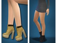 Trigger Boots | Shoes | by Sentate via TSR | TS4 I Maxis Match | MM | CC - my top fav content creator ;)