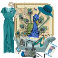 Mrs peacock costume