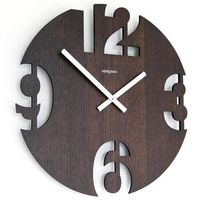 Meridiana Wall Clock 299, Wenge Wood