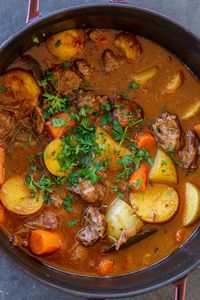 One-Pot Lamb Stew Recipe - Momsdish