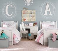 Pretty Shared Bedroom Designs for Girls - For Creative Juice